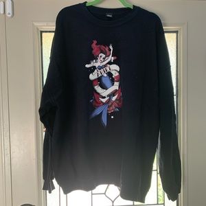 Disney Ariel tattoo sweatshirt
